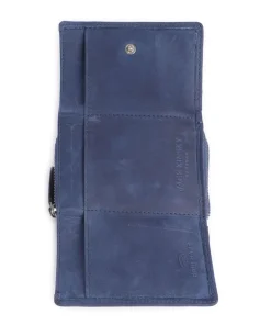 Aruba 120 Geldbörse fein genarbtes Leder dunkelblau