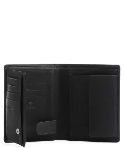 Aruba 100 Geldbörse fein genarbtes Leder schwarz