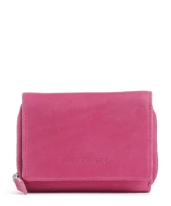 Aruba 120 Geldbörse fein genarbtes Leder pink