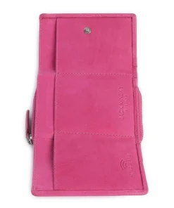 Aruba 120 Geldbörse fein genarbtes Leder pink