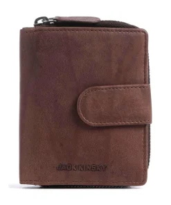 Aruba 516 Geldbörse fein genarbtes Leder braun