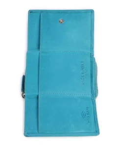 Aruba 120 Geldbörse fein genarbtes Leder türkis