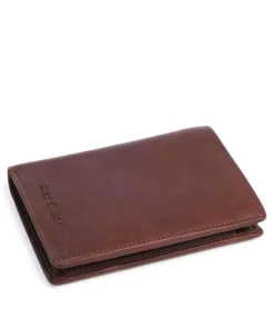 Aruba 100 Geldbörse fein genarbtes Leder braun