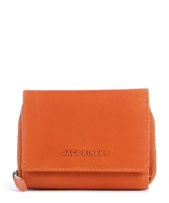 Aruba 120 Geldbörse fein genarbtes Leder orange