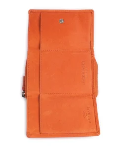 Aruba 120 Geldbörse fein genarbtes Leder orange
