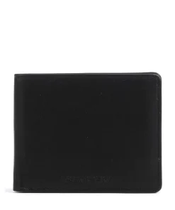Aruba 101 Geldbörse fein genarbtes Leder schwarz