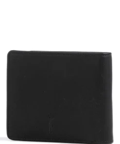 Aruba 101 Geldbörse fein genarbtes Leder schwarz