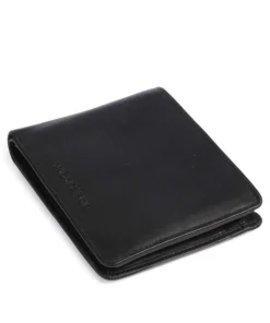 Aruba 101 Geldbörse fein genarbtes Leder schwarz