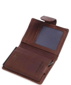 Aruba 500 Kreditkartenetui fein genarbtes Leder braun