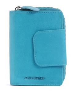 Aruba 511 RFID Geldbörse fein genarbtes Leder türkis