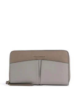 Ashley RFID Geldbörse fein genarbtes Rindsleder beige