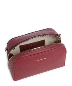 Ashton Small Umhängetasche genarbtes Rindsleder wein