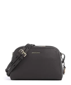 Ashton Small Umhängetasche genarbtes Rindsleder dunkelbraun