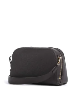 Ashton Small Umhängetasche genarbtes Rindsleder dunkelbraun