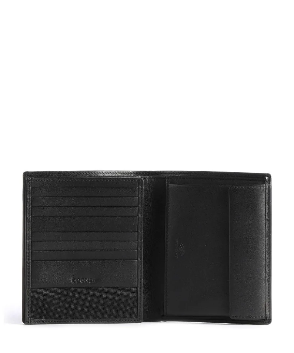 Aspen Riko RFID Geldbörse Leder schwarz