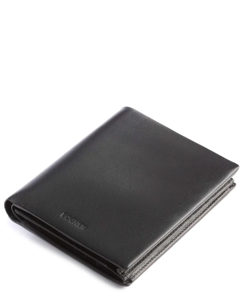 Aspen Riko RFID Geldbörse Leder schwarz