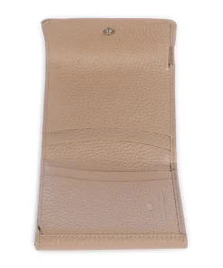 Asti Geldbörse genarbtes Leder creme