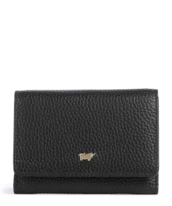 Asti Geldbörse genarbtes Rindsleder schwarz