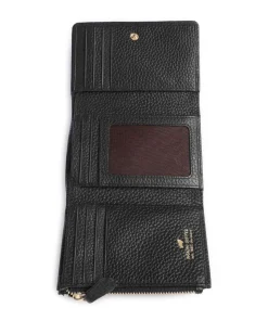 Asti Geldbörse genarbtes Rindsleder schwarz