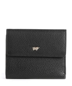 Asti Geldbörse genarbtes Rindsleder schwarz