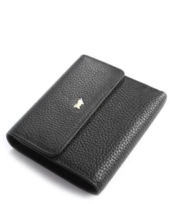 Asti Geldbörse genarbtes Rindsleder schwarz