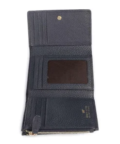 Asti Geldbörse genarbtes Rindsleder navy