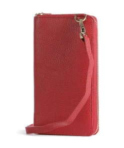 Asti Handytasche genarbtes Rindsleder rot