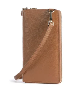 Asti Handytasche genarbtes Rindsleder braun