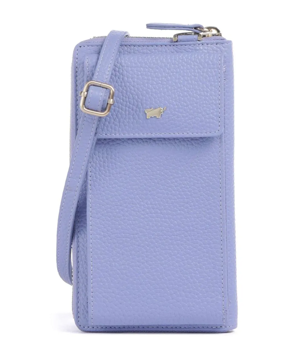 Asti Handytasche genarbtes Rindsleder lavendel