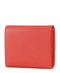 Asti RFID Geldbörse fein genarbtes Rindsleder hellrot