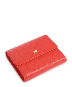 Asti RFID Geldbörse fein genarbtes Rindsleder hellrot