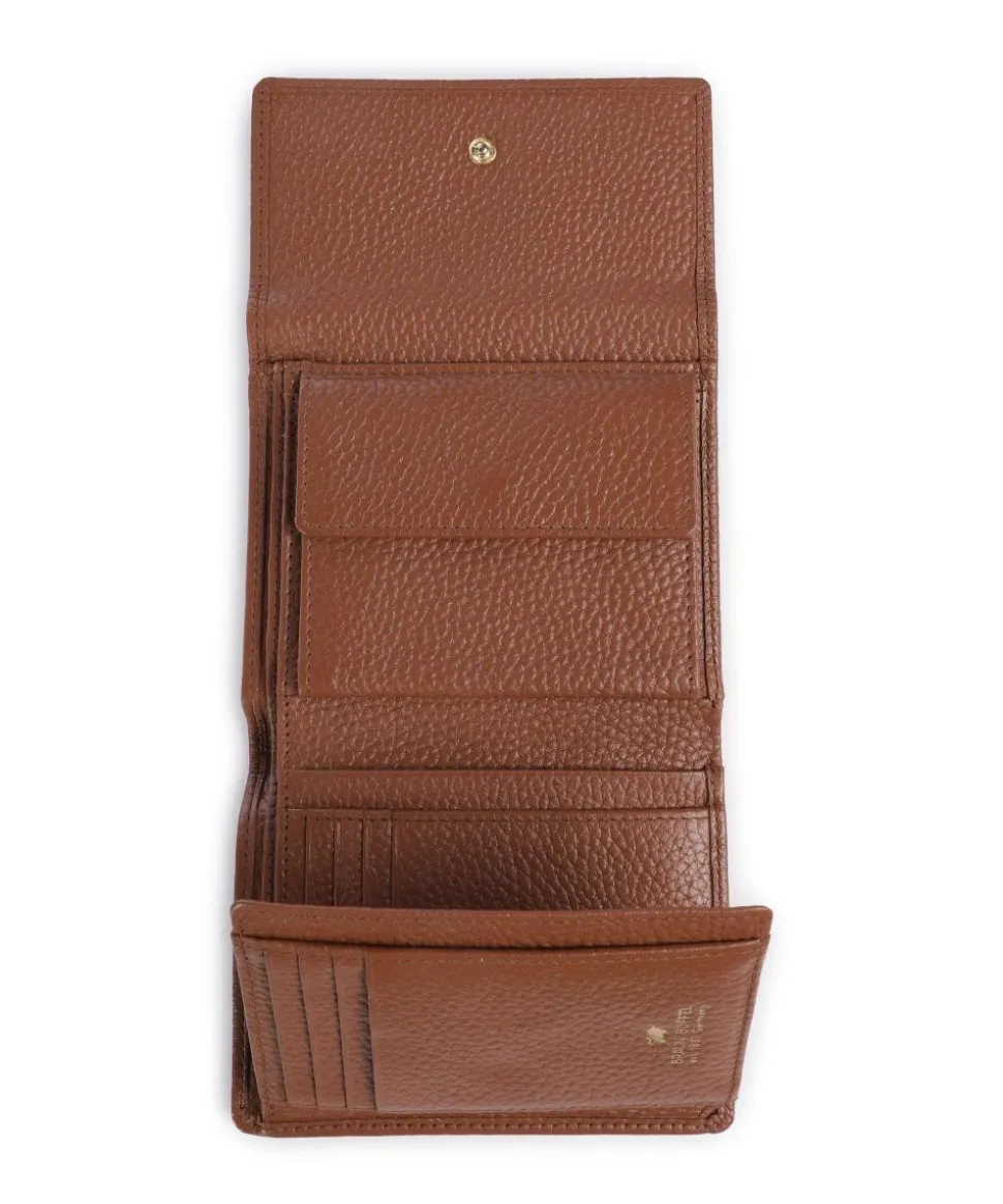 Asti RFID Geldbörse fein genarbtes Rindsleder braun