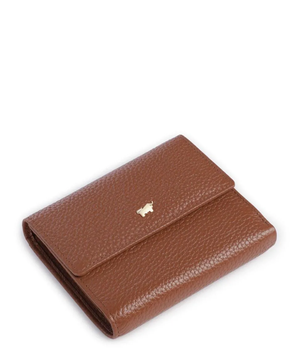 Asti RFID Geldbörse fein genarbtes Rindsleder braun