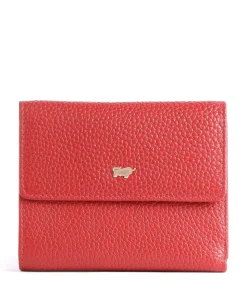 Asti RFID Geldbörse fein genarbtes Rindsleder rot