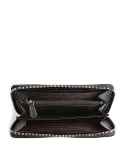 Asti RFID Geldbörse genarbtes Rindsleder schwarz