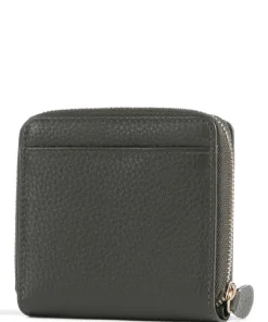 Asti RFID Geldbörse genarbtes Rindsleder dunkelgrün