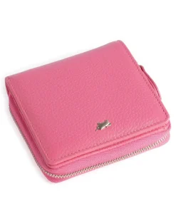 Asti RFID Geldbörse genarbtes Rindsleder pink