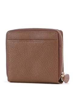 Asti RFID Geldbörse genarbtes Rindsleder braun