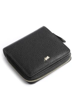 Asti RFID Geldbörse genarbtes Rindsleder schwarz