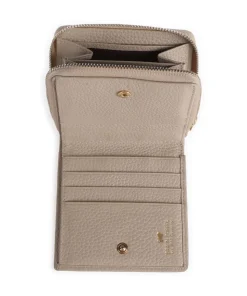 Asti RFID Geldbörse genarbtes Rindsleder beige