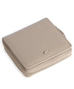 Asti RFID Geldbörse genarbtes Rindsleder beige