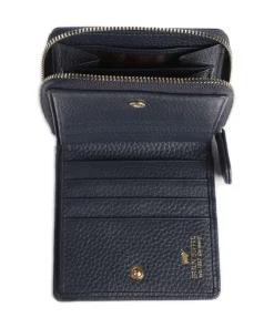 Asti RFID Geldbörse genarbtes Rindsleder dunkelblau