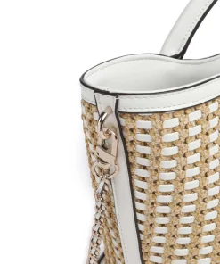 Atalia Handtasche Polypropylen natur/weiß