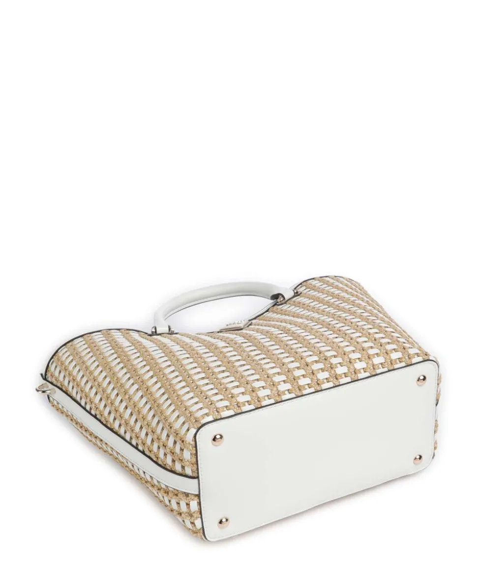 Atalia Handtasche Polypropylen natur/weiß