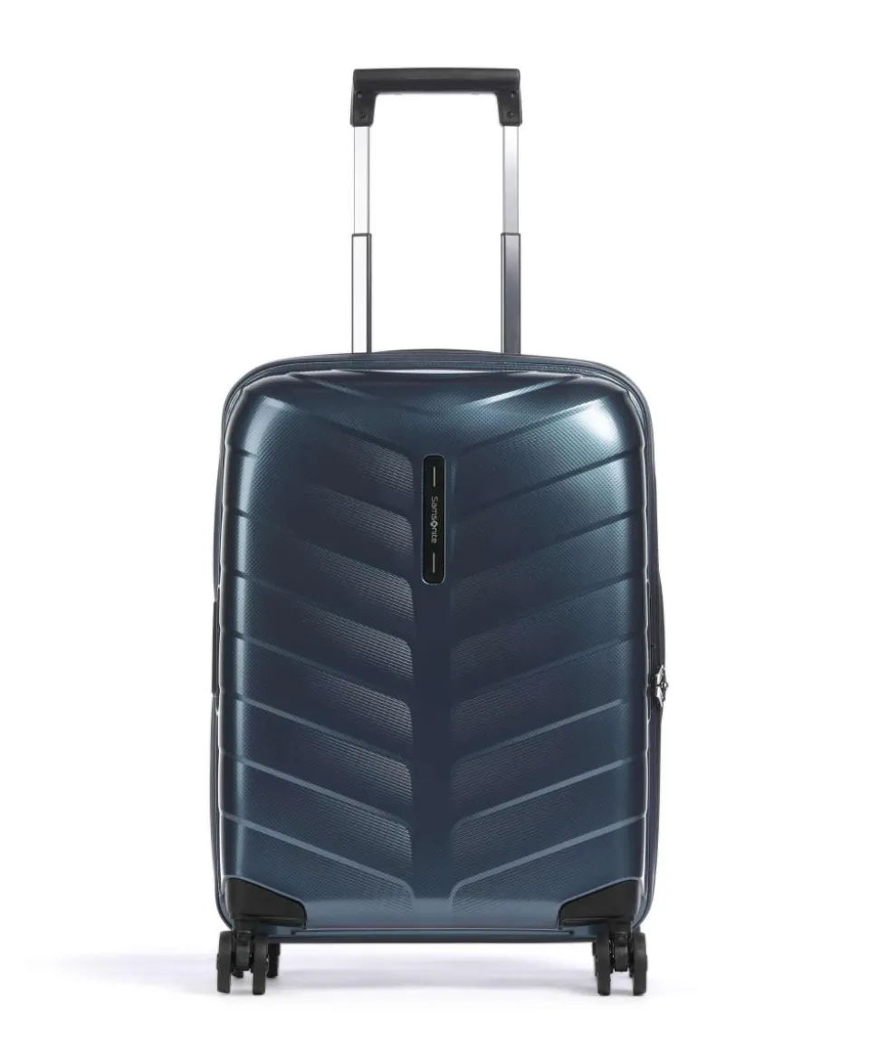 Attrix EXP 4-Rollen Trolley blaugrau 55 cm