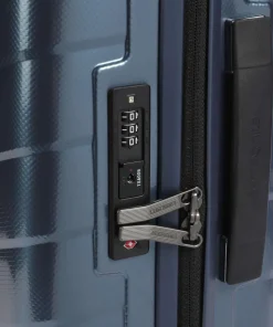 Attrix EXP 4-Rollen Trolley blaugrau 55 cm