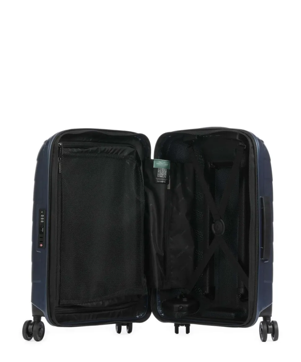 Attrix EXP 4-Rollen Trolley blaugrau 55 cm