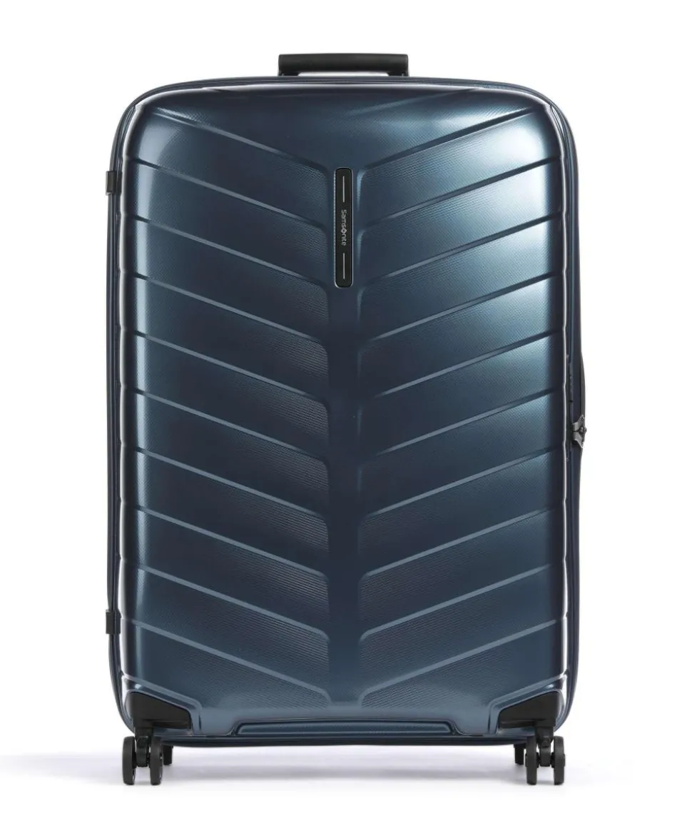 Attrix 4-Rollen Trolley blaugrau 81 cm