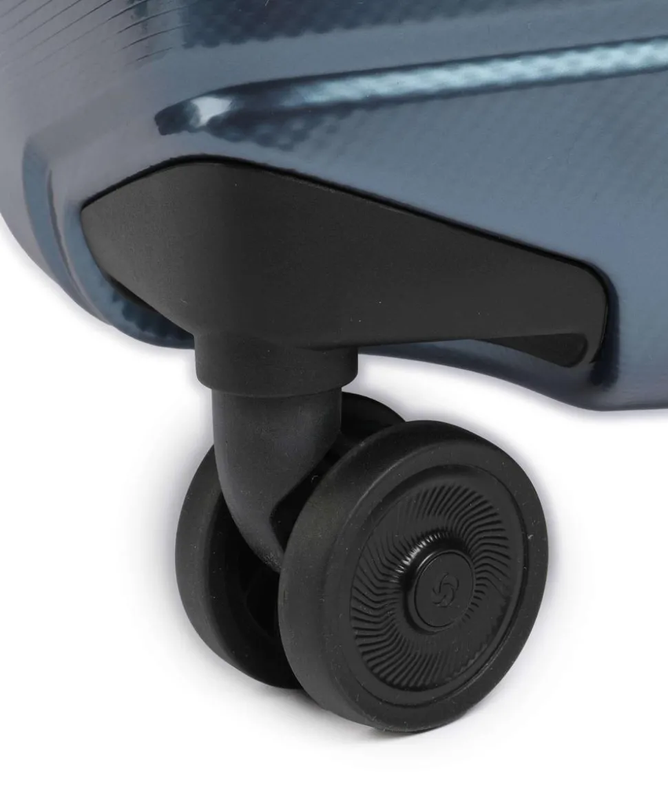 Attrix 4-Rollen Trolley blaugrau 81 cm