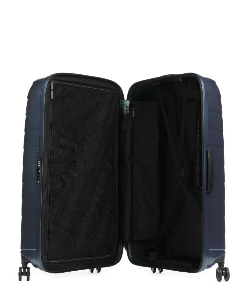 Attrix 4-Rollen Trolley blaugrau 81 cm